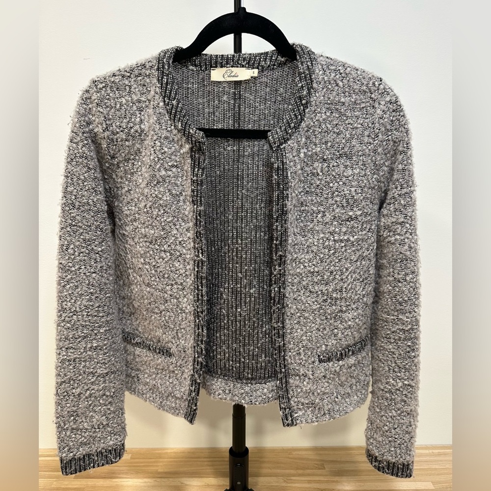 Elodie Two Toned Cardigan